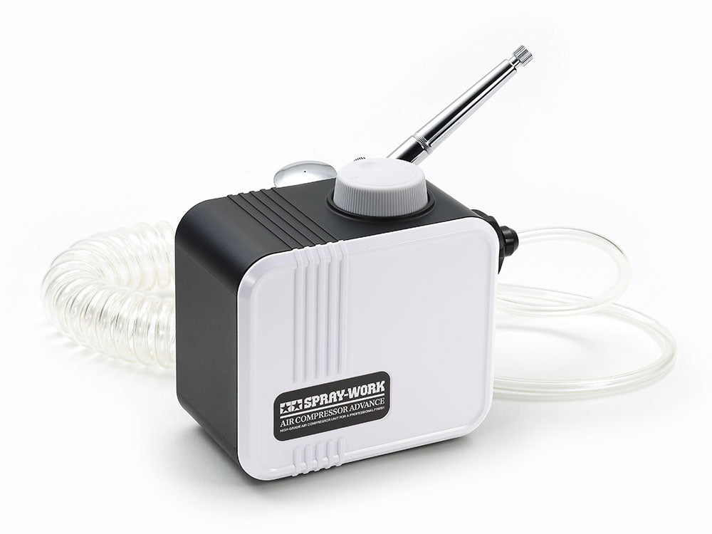 SPRAY-WORK AIR COMPRESSOR ADVANCE w/SPARMAX AIRBRUSH SX 0.3D