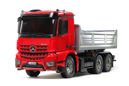 MERCEDES BENZ AROCS 3348 6X4 Tipper Truck, RED/SILVER Edition TAM56361 KIT