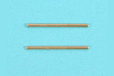 46mm Titanium coated shafts (x2)