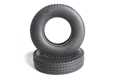 tractor / truck tires x2 (hard 22mm wide)