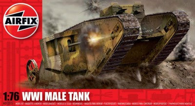 1:76 WWI MALE TANK