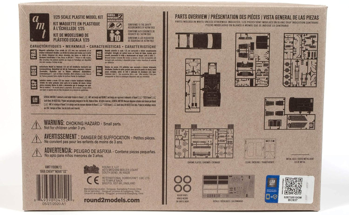 1:25 1966 Chevy Nova SS 2in1
