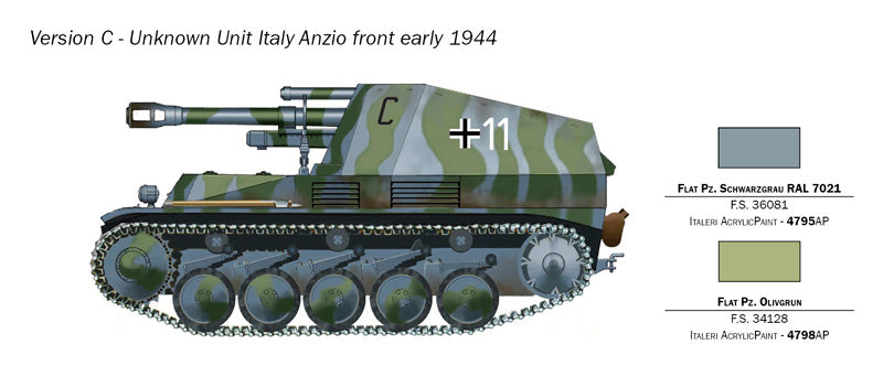 1:72 Sd. Kfz. 124 Wespe