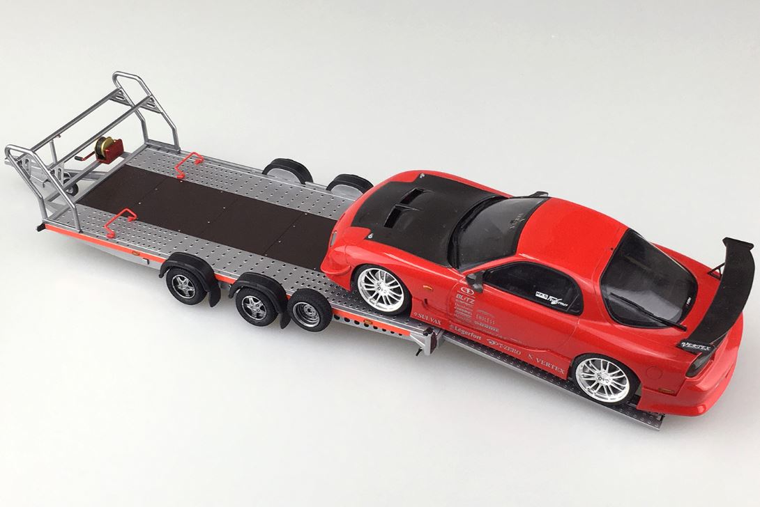 1/24 Brian James A4 Auto Transporter Trailer