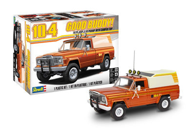 1:24 1979 JEEP J-10 PICKUP W CAMPER TOP