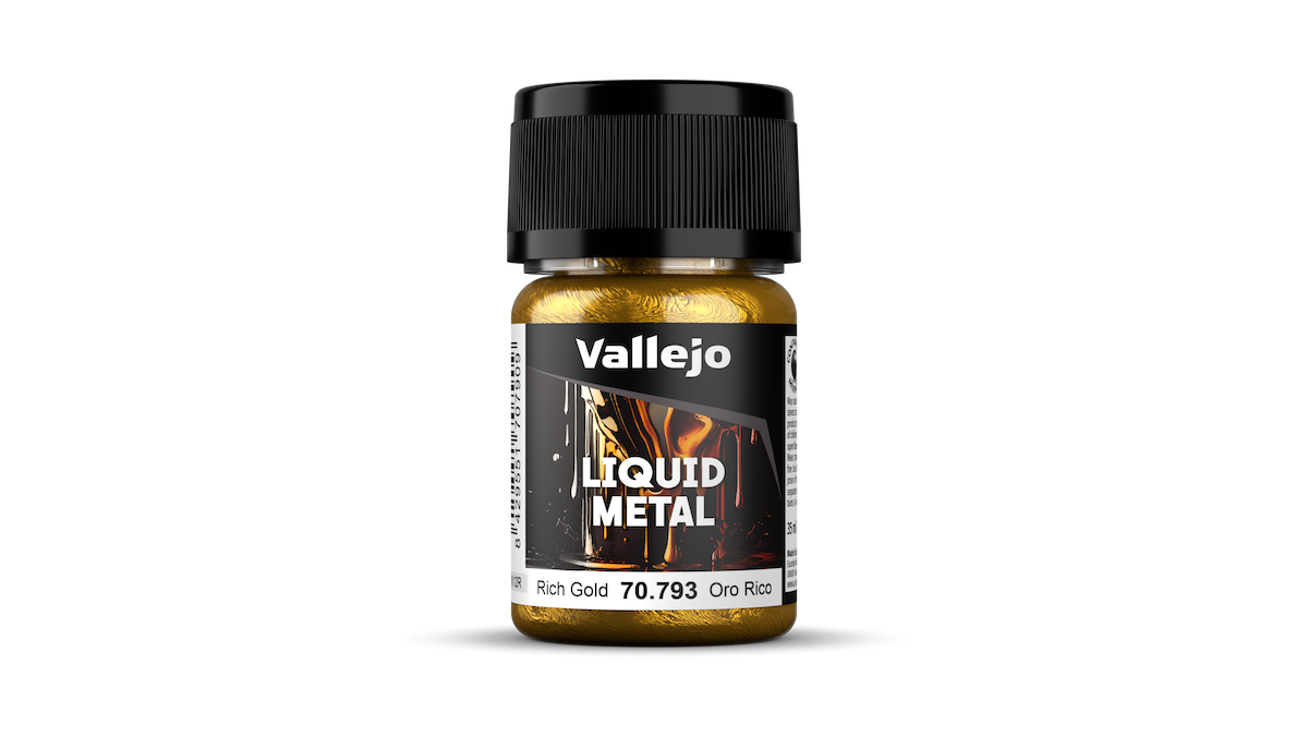 RICH GOLD (ALCOHOL BASED) LIQUID METAL 35ml