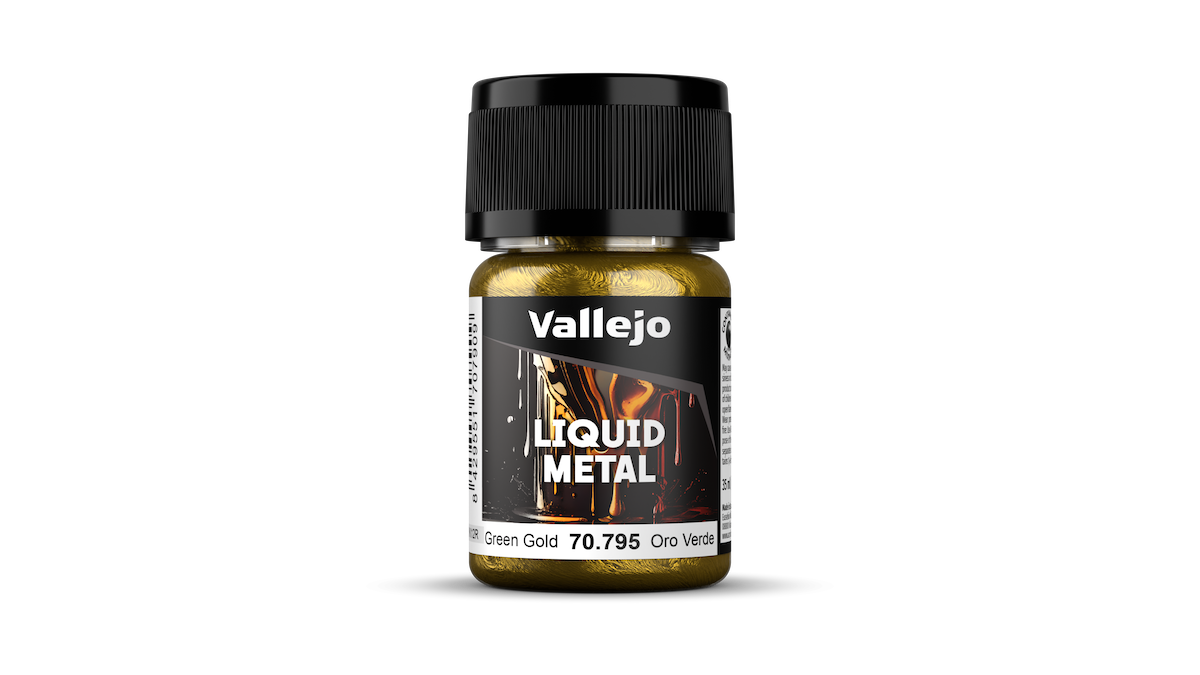 GREEN GOLD (ALCOHOL BASED) LIQUID METAL  35ml
