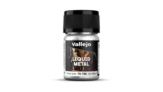 WHITE GOLD (ALCOHOL BASED) LIQUID METAL 35ml