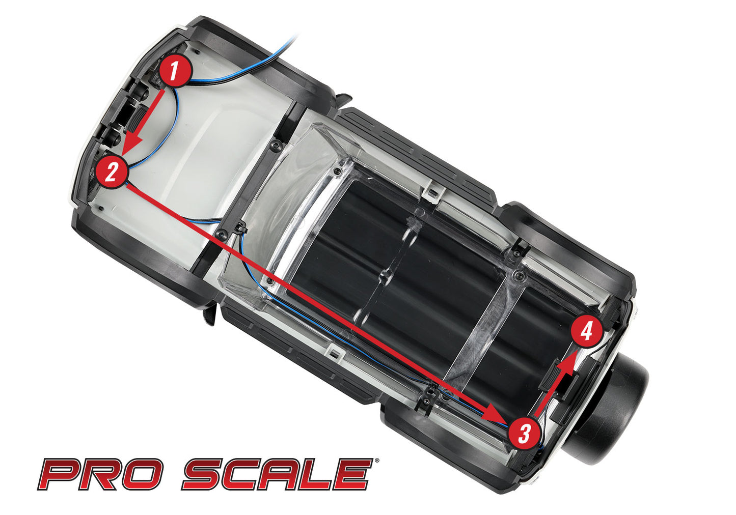 Traxxas Led Light Set, Front & Rear, Complete (Bronco)