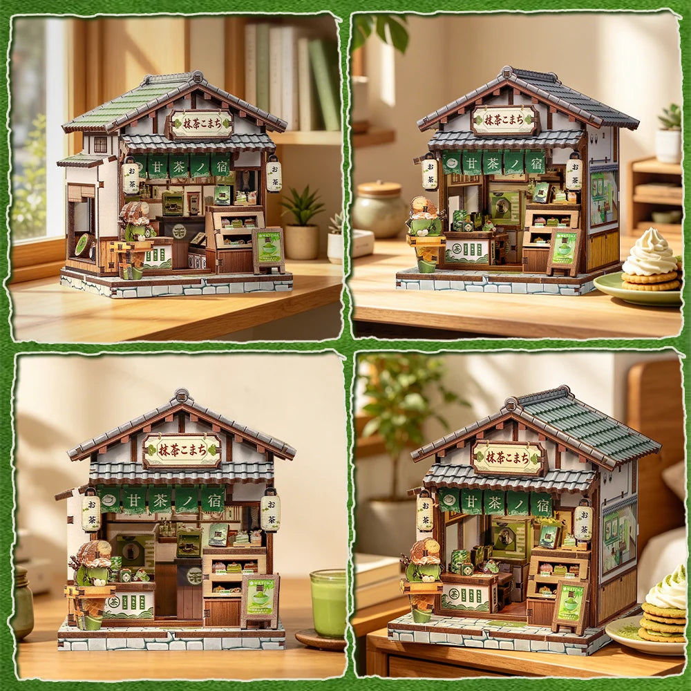 Kyoto Matcha Cottage -  DIY Miniature House Kit