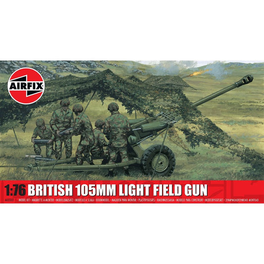 1:76 British 105mm Light Field Gun