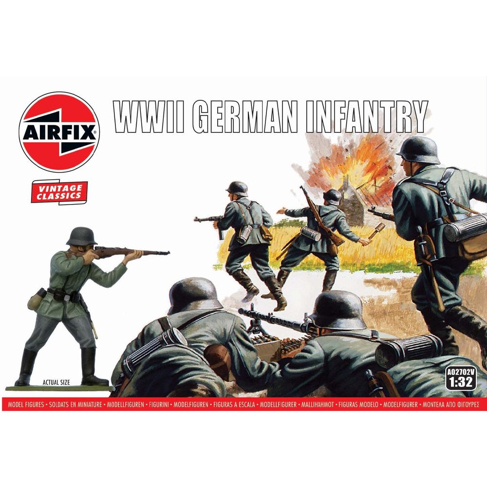 1:32 WWII German Infantry