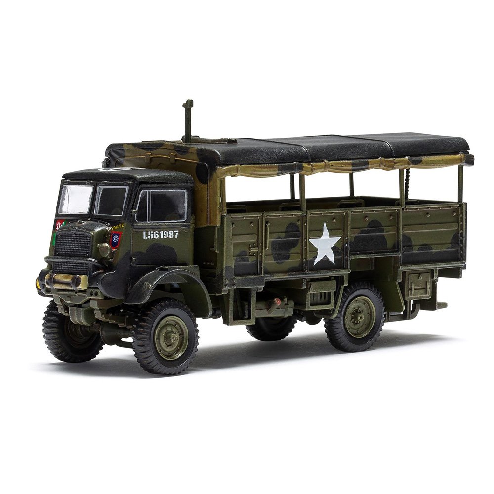 1:76 WWII 3-ton 4x4 General Service & Troop Trucks