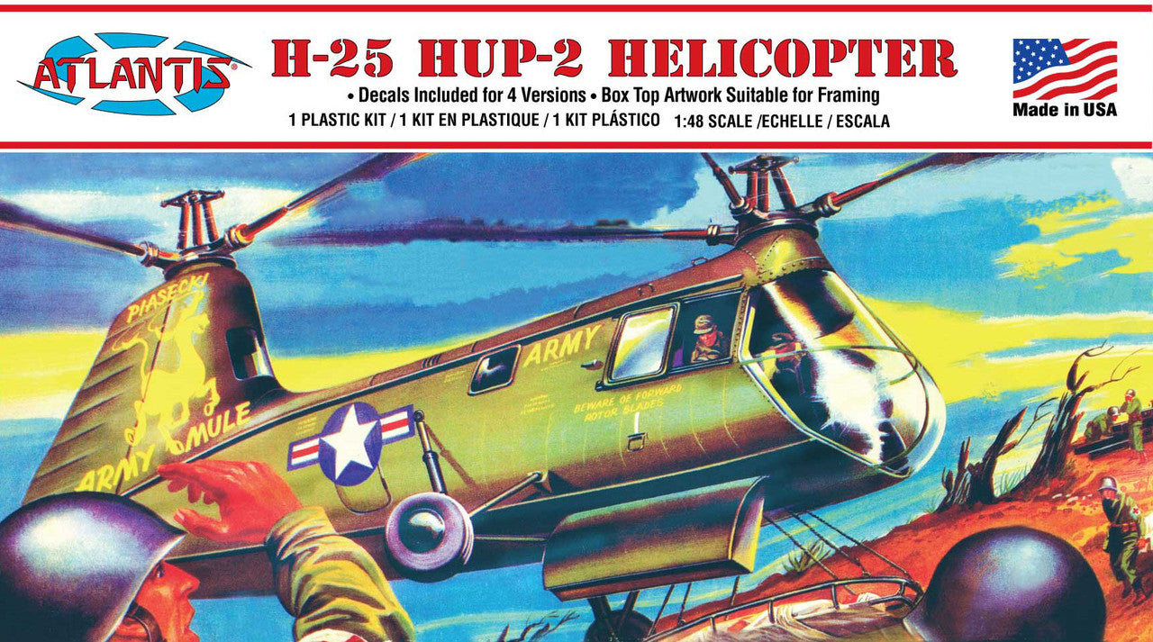1:48 H-25 HUP-2 Army Mule Helicopter