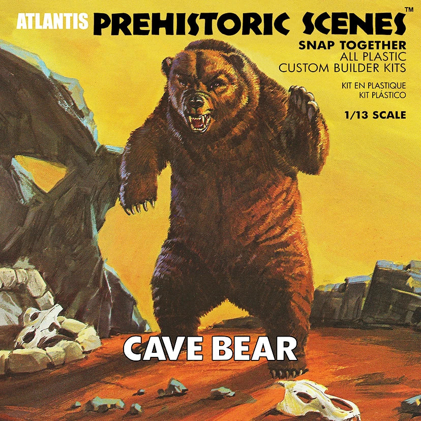 1/13 Prehistoric Scenes Cave Bear