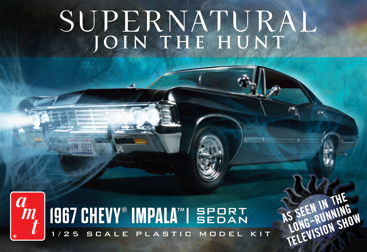 1967 Chevy Impala 4-Door Supernatural 1/25 Model Kit (Level 2)