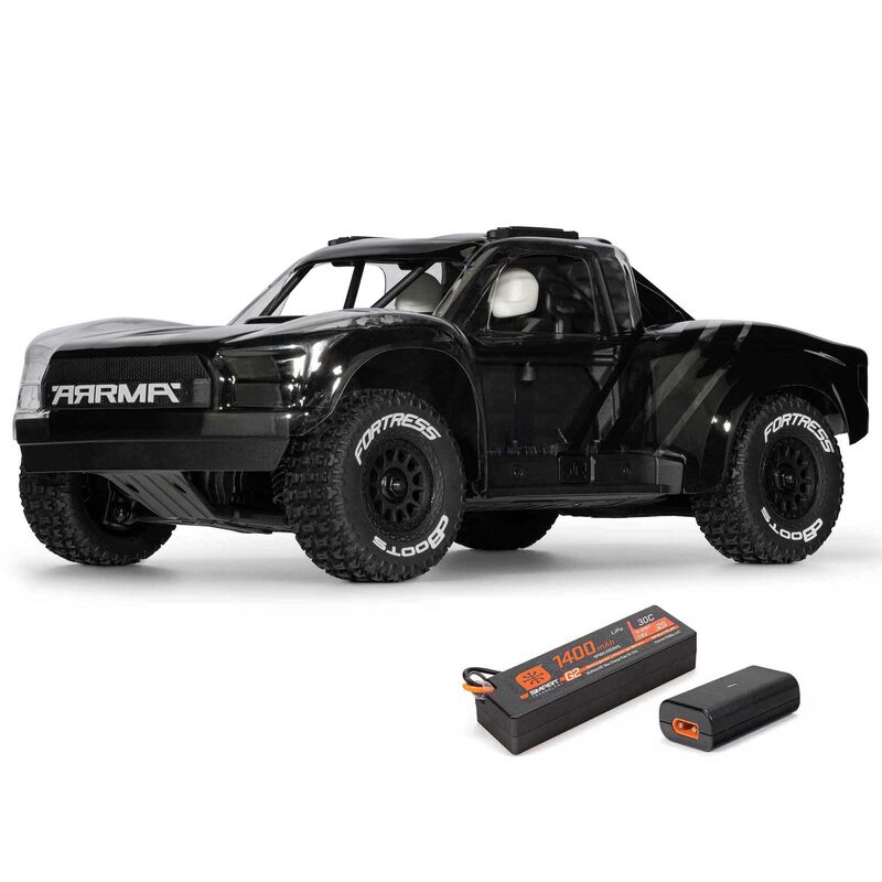 MOJAVE GROM 4X4 RTA/KIT - Small Scale Desert Truck - Clear/Black
