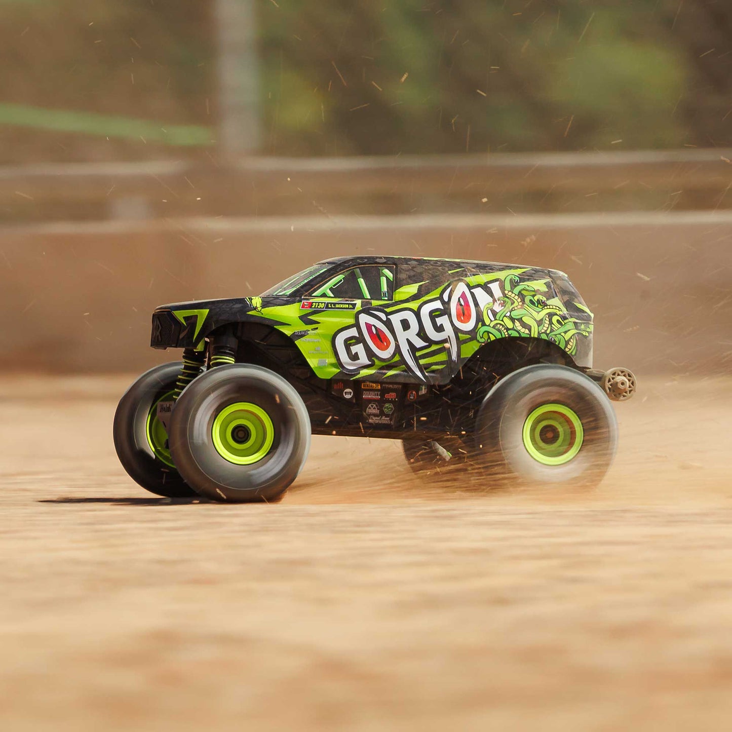 1/16 Gorgon Grom 4x4 RTR Brushed Monster Truck, Yellow - Battery & Charger Included PREORDER