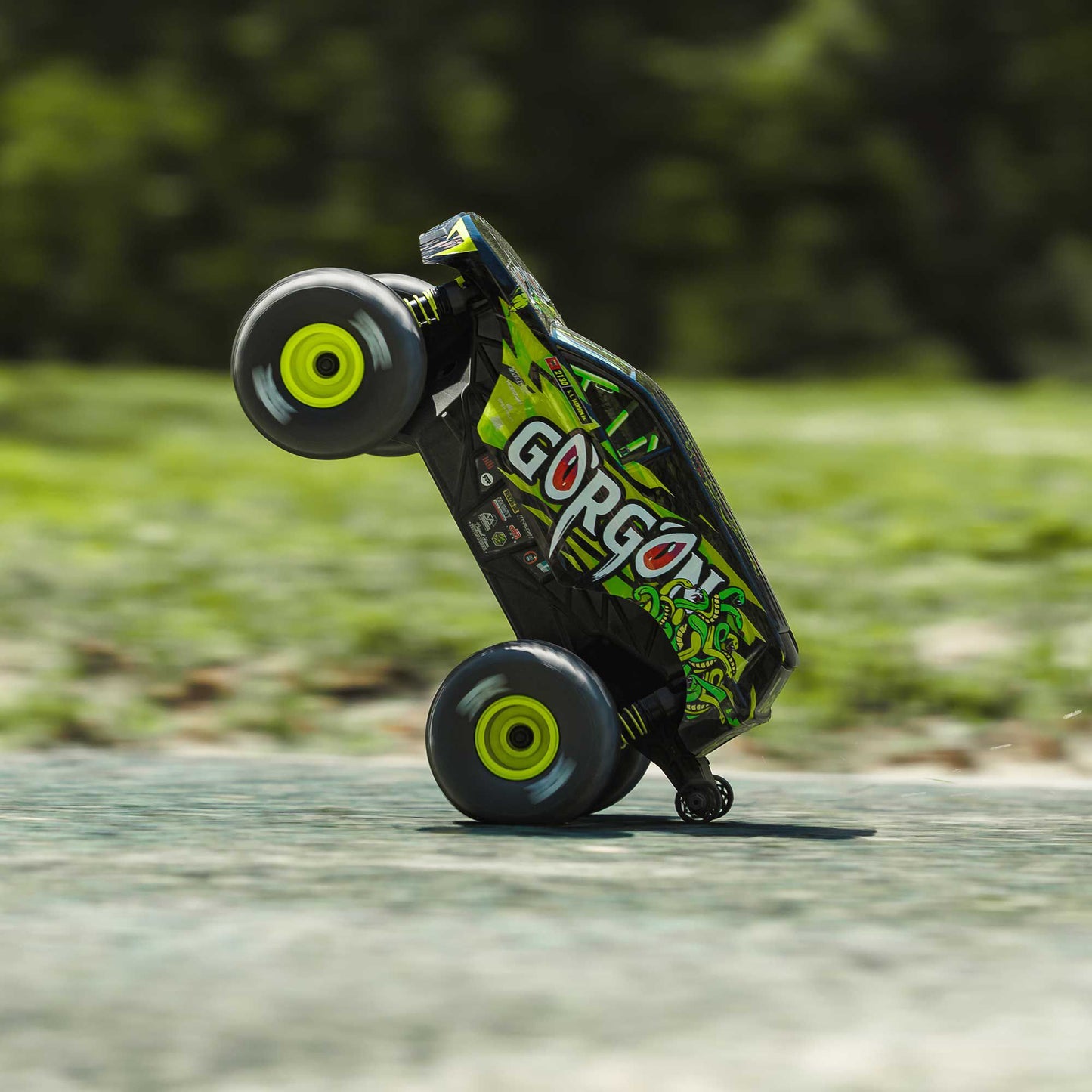 1/16 Gorgon Grom 4x4 RTR Brushed Monster Truck, Yellow - Battery & Charger Included PREORDER