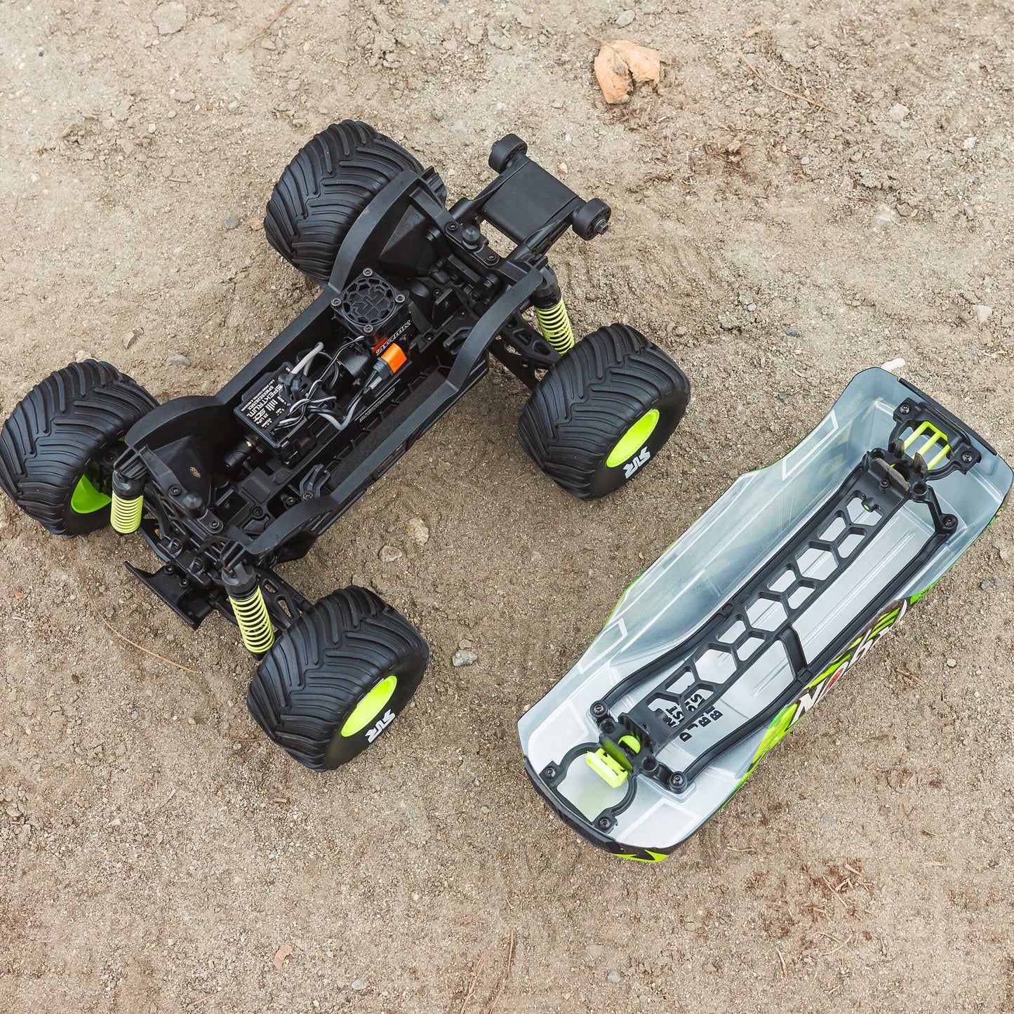 1/16 Gorgon Grom 4x4 RTR Brushed Monster Truck, Yellow - Battery & Charger Included PREORDER