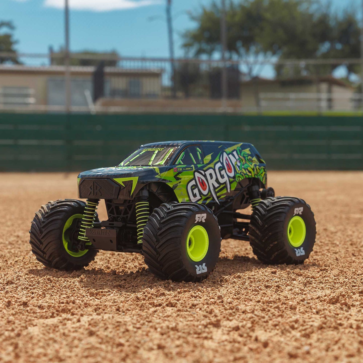 1/16 Gorgon Grom 4x4 RTR Brushed Monster Truck, Yellow - Battery & Charger Included PREORDER