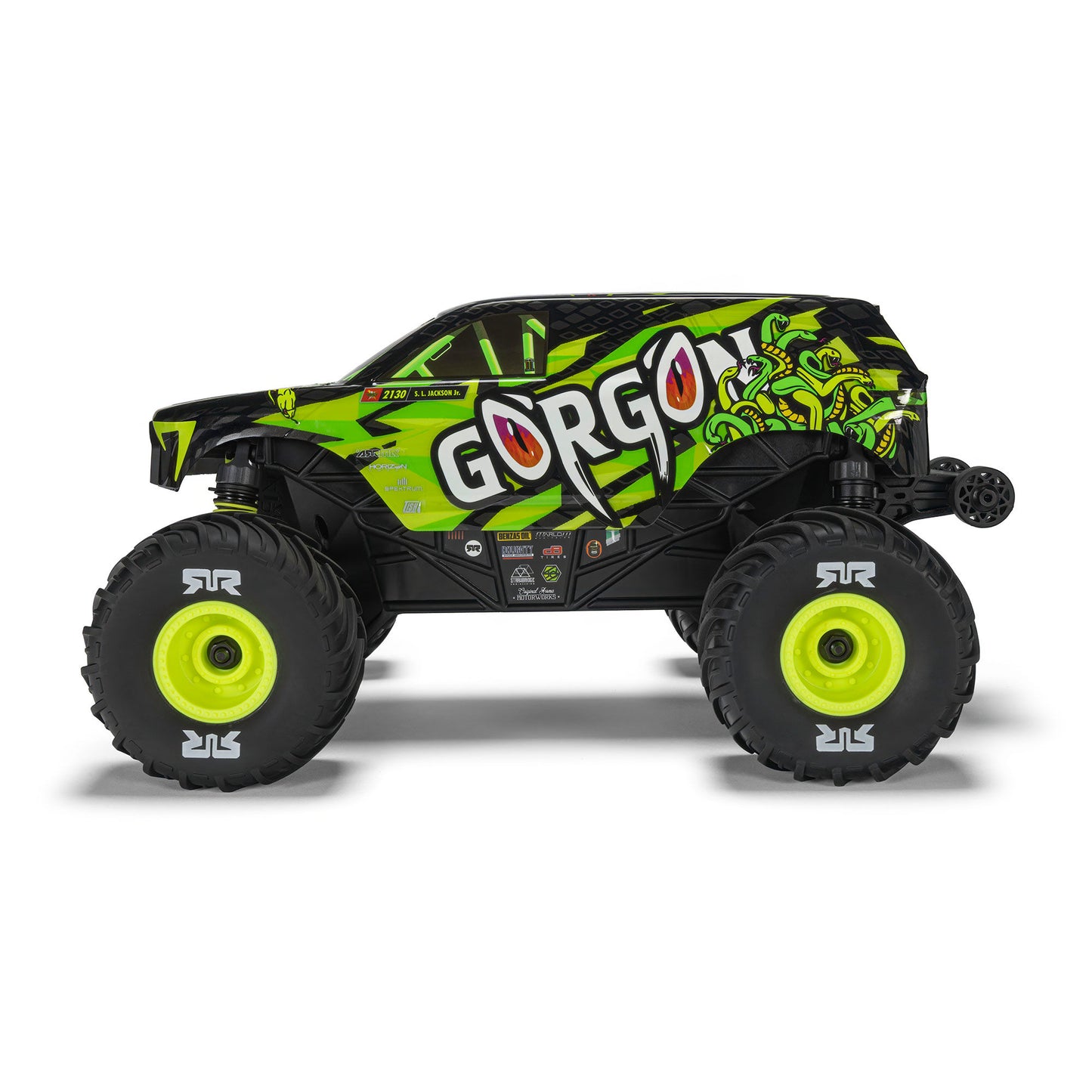 1/16 Gorgon Grom 4x4 RTR Brushed Monster Truck, Yellow - Battery & Charger Included PREORDER