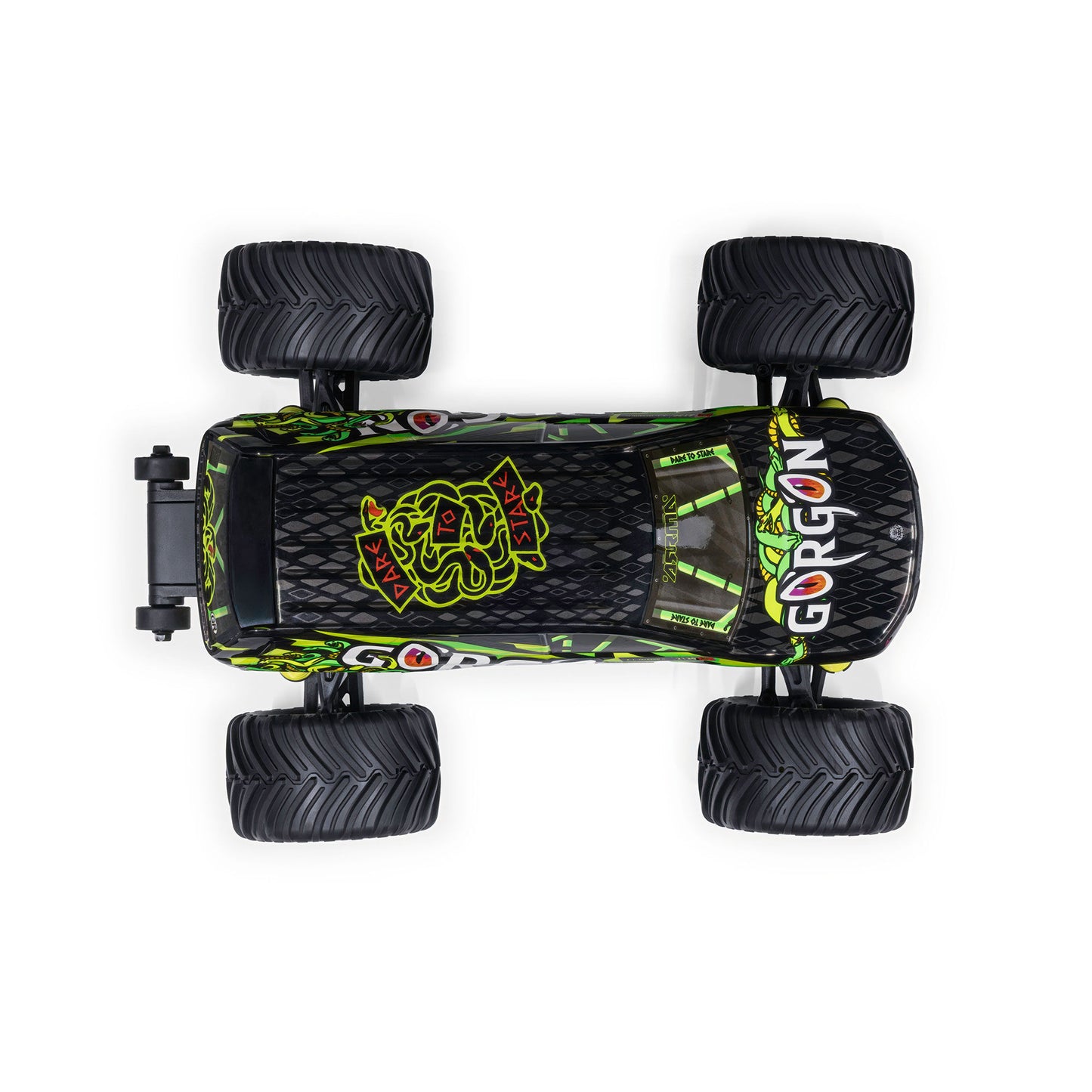 1/16 Gorgon Grom 4x4 RTR Brushed Monster Truck, Yellow - Battery & Charger Included PREORDER