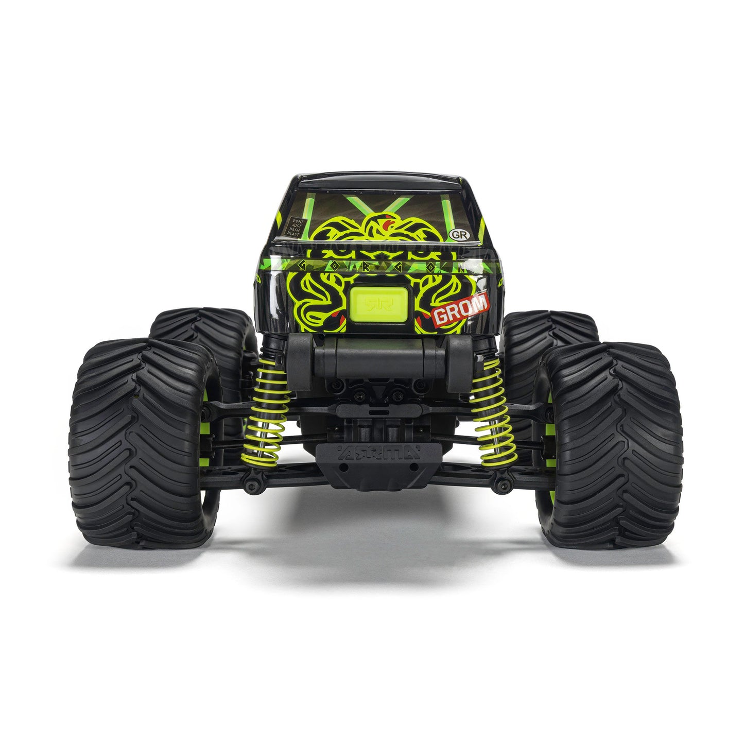 1/16 Gorgon Grom 4x4 RTR Brushed Monster Truck, Yellow - Battery & Charger Included PREORDER