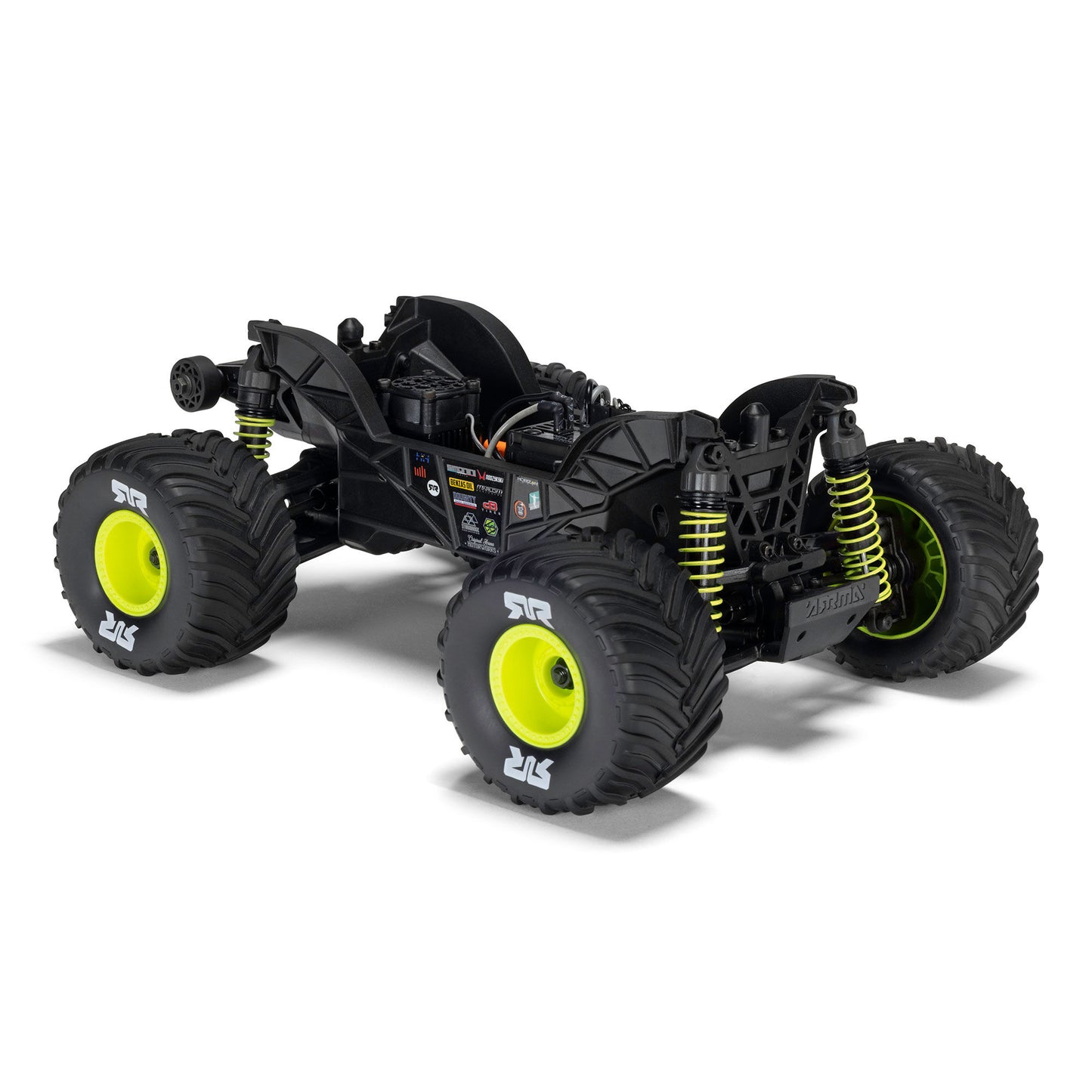 1/16 Gorgon Grom 4x4 RTR Brushed Monster Truck, Yellow - Battery & Charger Included PREORDER