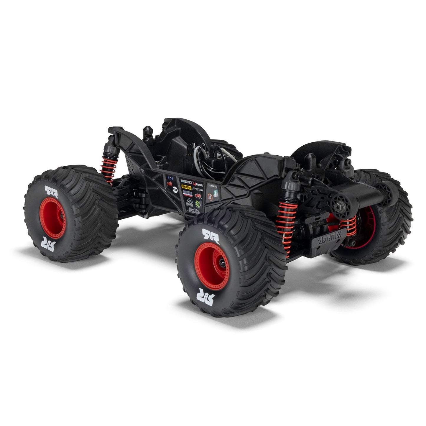 1/16 Gorgon Grom 4x4 RTR Brushed Monster Truck, Red - Battery & Charger Included  PREORDER