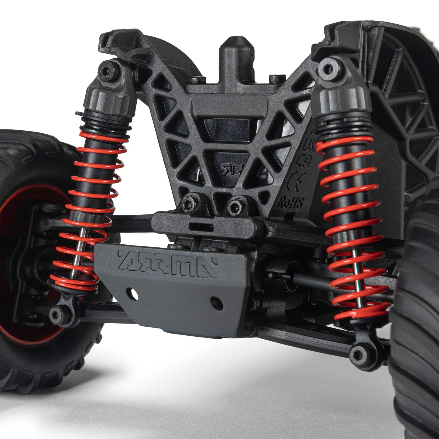 1/16 Gorgon Grom 4x4 RTR Brushed Monster Truck, Red - Battery & Charger Included  PREORDER