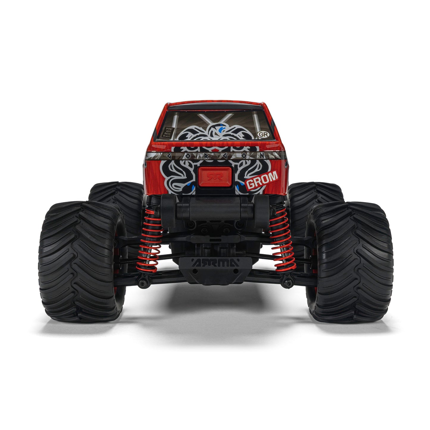 1/16 Gorgon Grom 4x4 RTR Brushed Monster Truck, Red - Battery & Charger Included  PREORDER