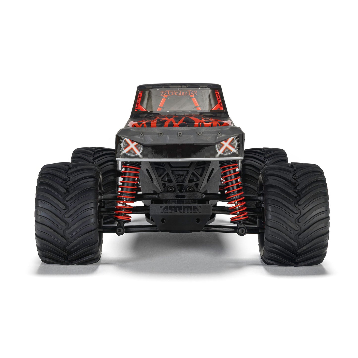 1/16 Quake Grom 4x4 RTR Brushed Monster Truck, Red - Battery & Charger Included PREORDER