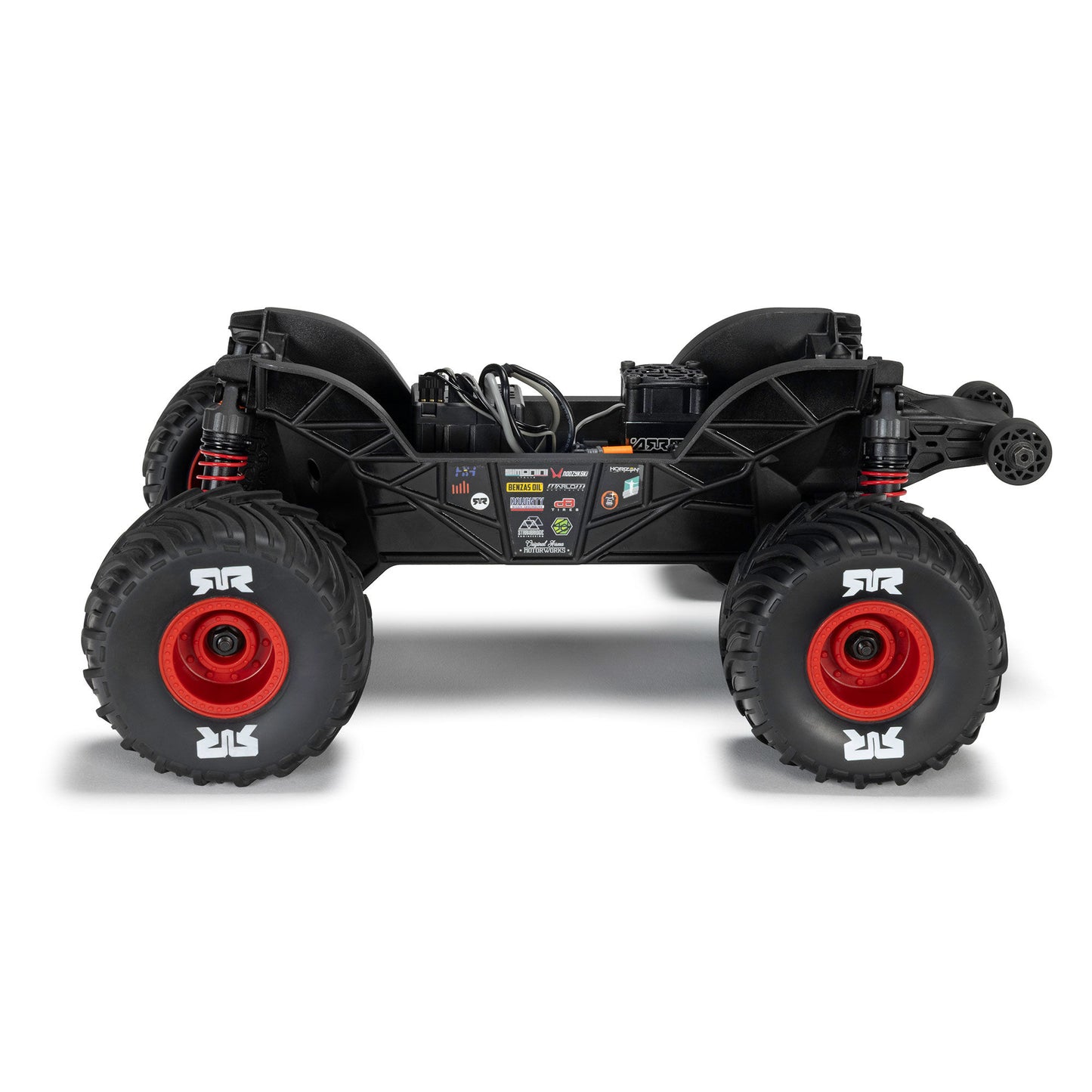 1/16 Quake Grom 4x4 RTR Brushed Monster Truck, Red - Battery & Charger Included PREORDER