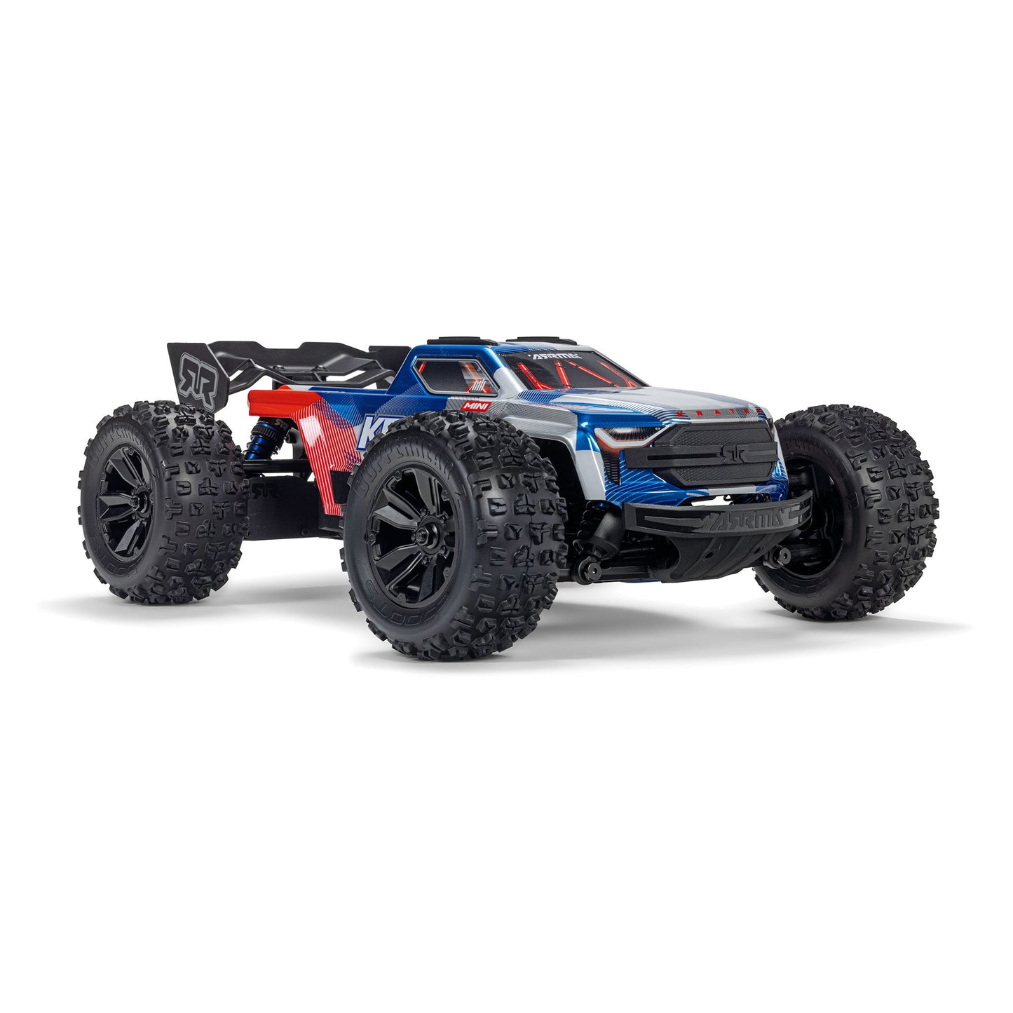 1/16 Mini KRATON 3S DSC 4X4 RTR Brushless Speed Truck - Red/Blue