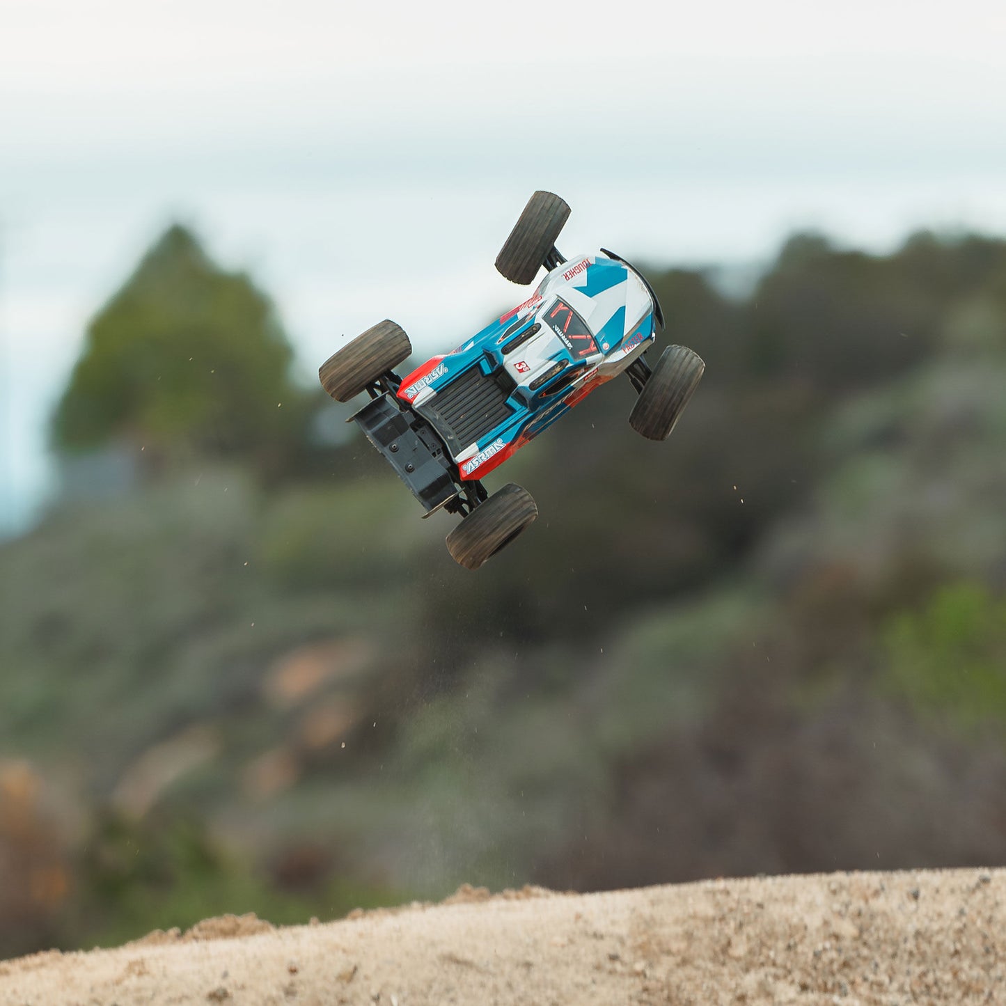 1/16 Mini KRATON 3S DSC 4X4 RTR Brushless Speed Truck - Red/Blue