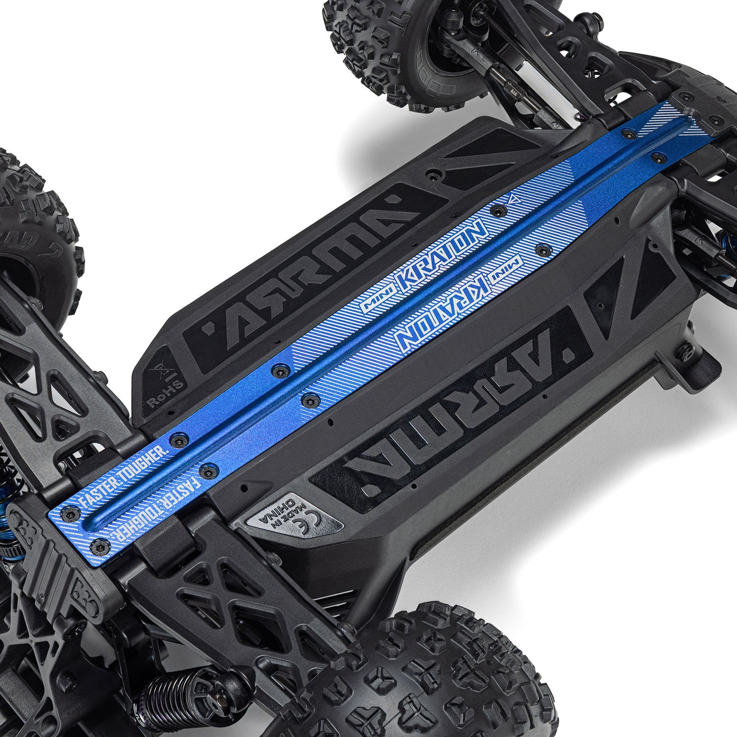 1/16 Mini KRATON 3S DSC 4X4 RTR Brushless Speed Truck - Red/Blue