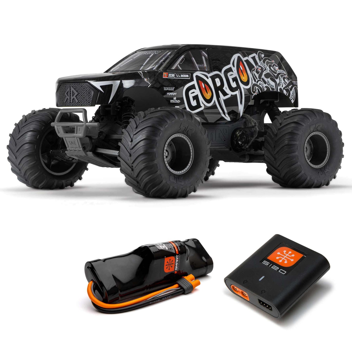 GORGON 4X2 Monster Truck Ready-To-Assemble KIT with Battery & Charger