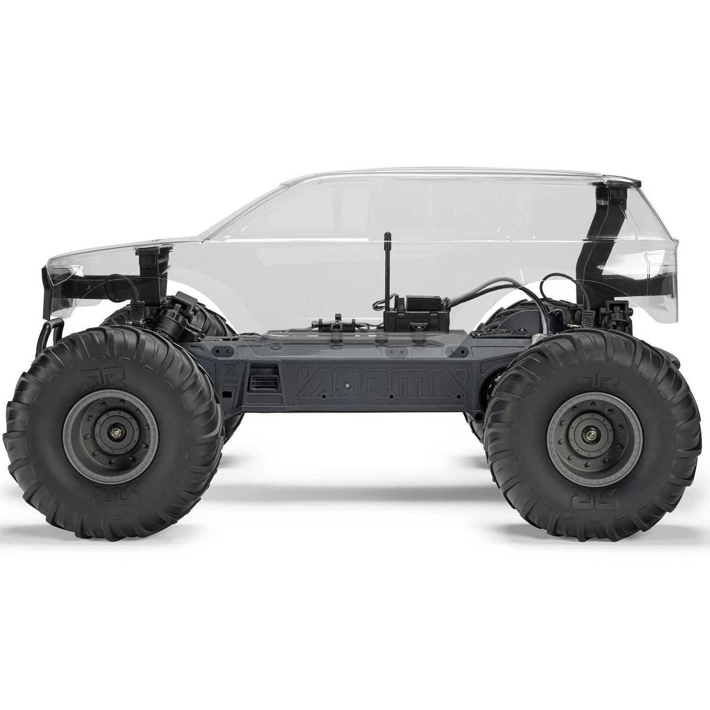 GORGON 4X2 Monster Truck Ready-To-Assemble KIT COMBO - Clear