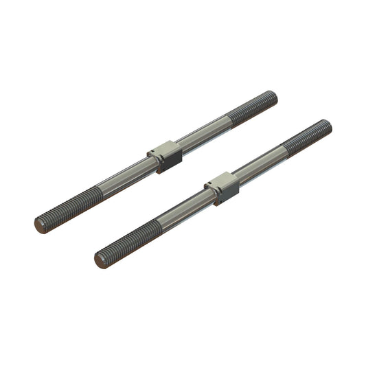 Steel Turnbuckle M7x130mm Silver (x2)