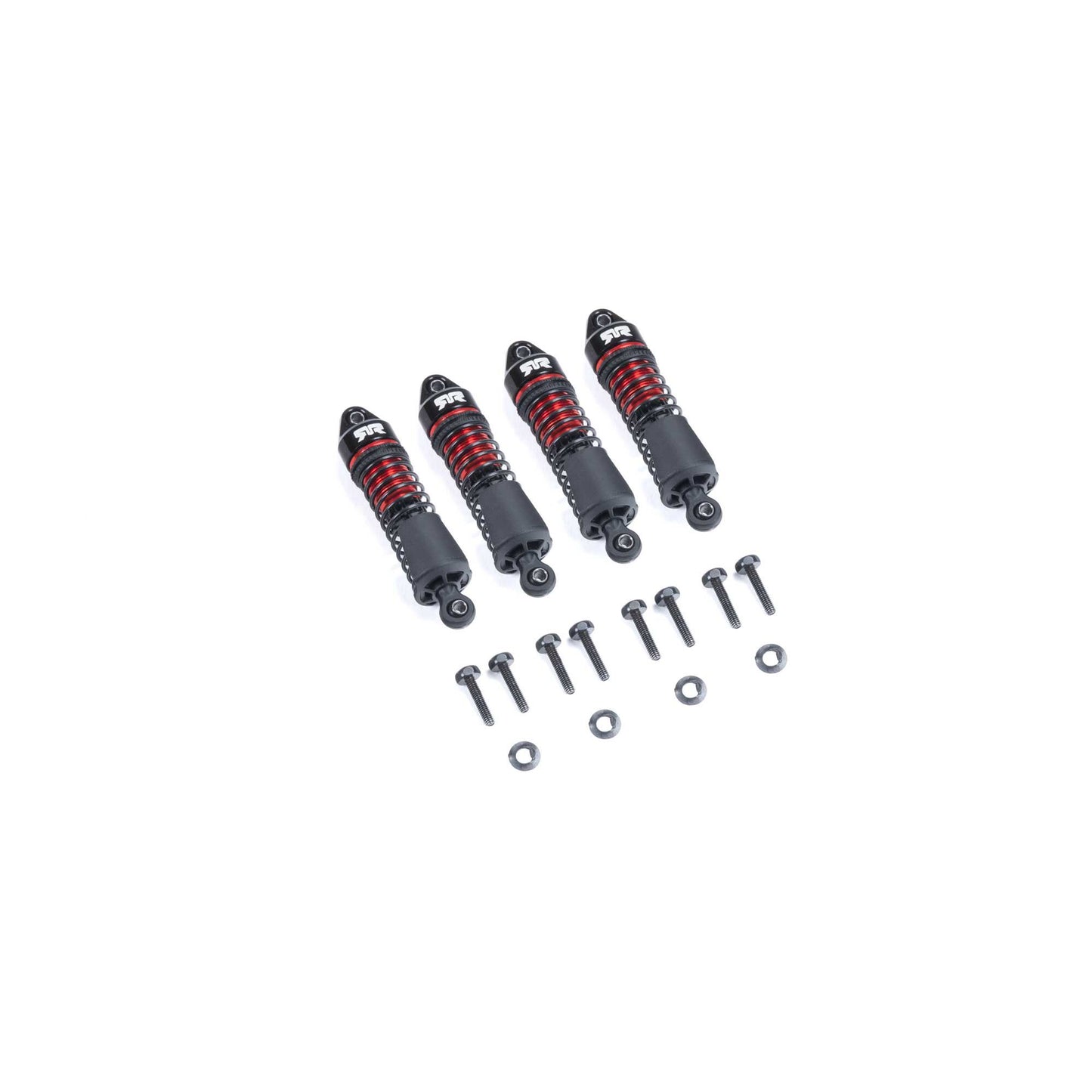 Aluminum Shock Set, 58mm Length, 300cSt Oil (x4): GROM