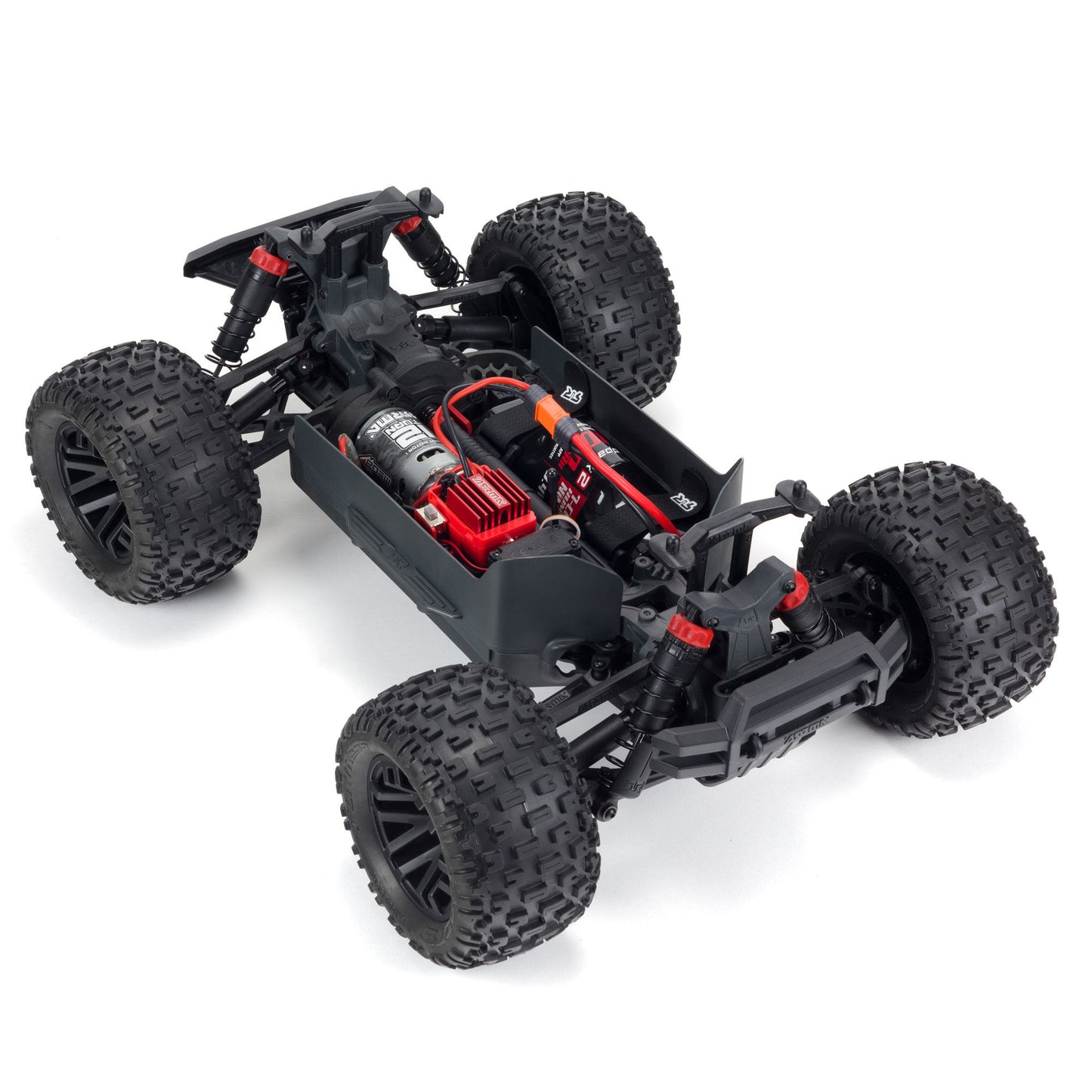 ARRMA GRANITE 4X4 BOOST MEGA 550 Brushed Monster Truck RTR, RED