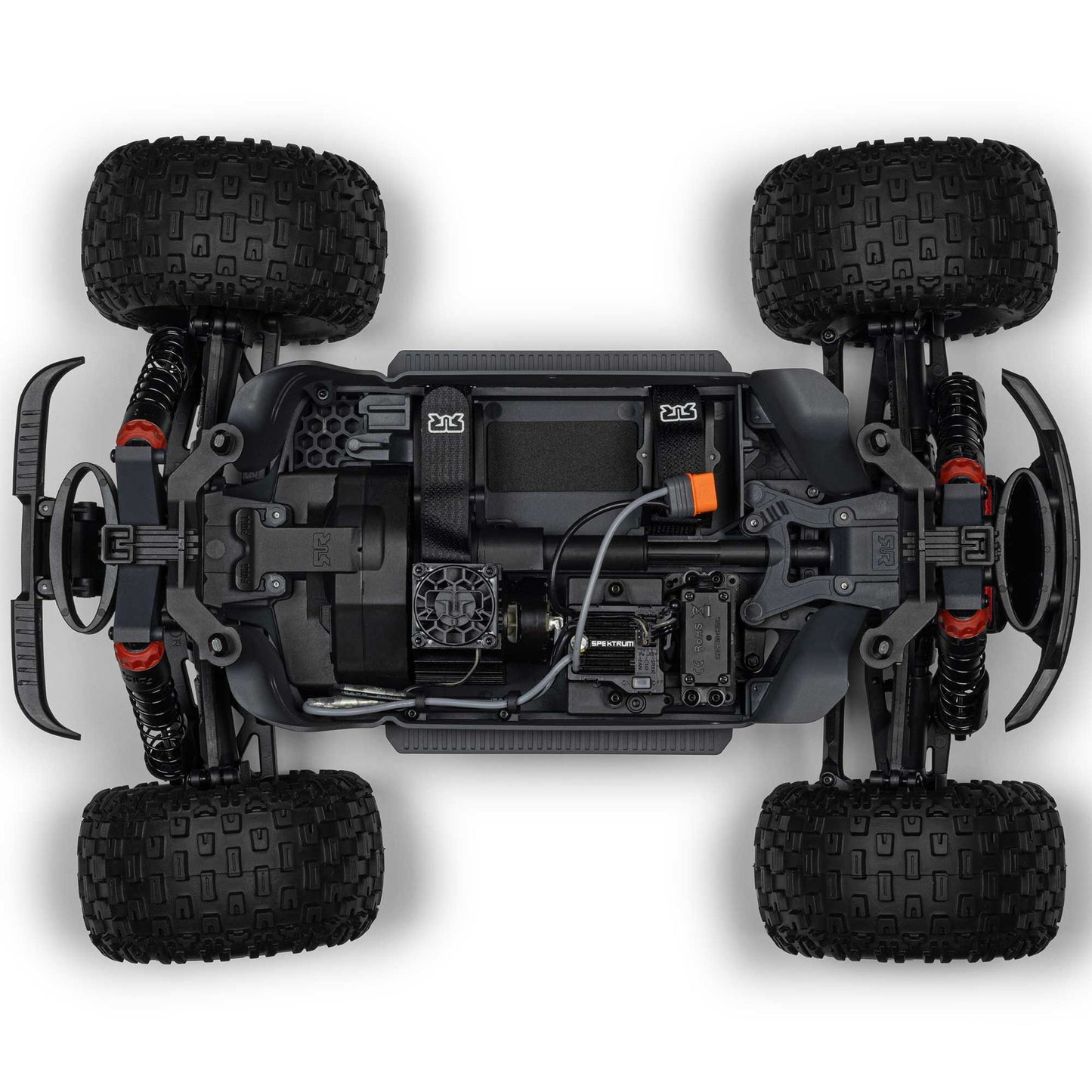 1/10 GRANITE MEGA 665 4X4 RTR Brushed Monster Truck - Blue