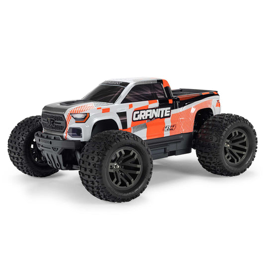 1/10 GRANITE MEGA 665 4X4 RTR Brushed Monster Truck - Orange