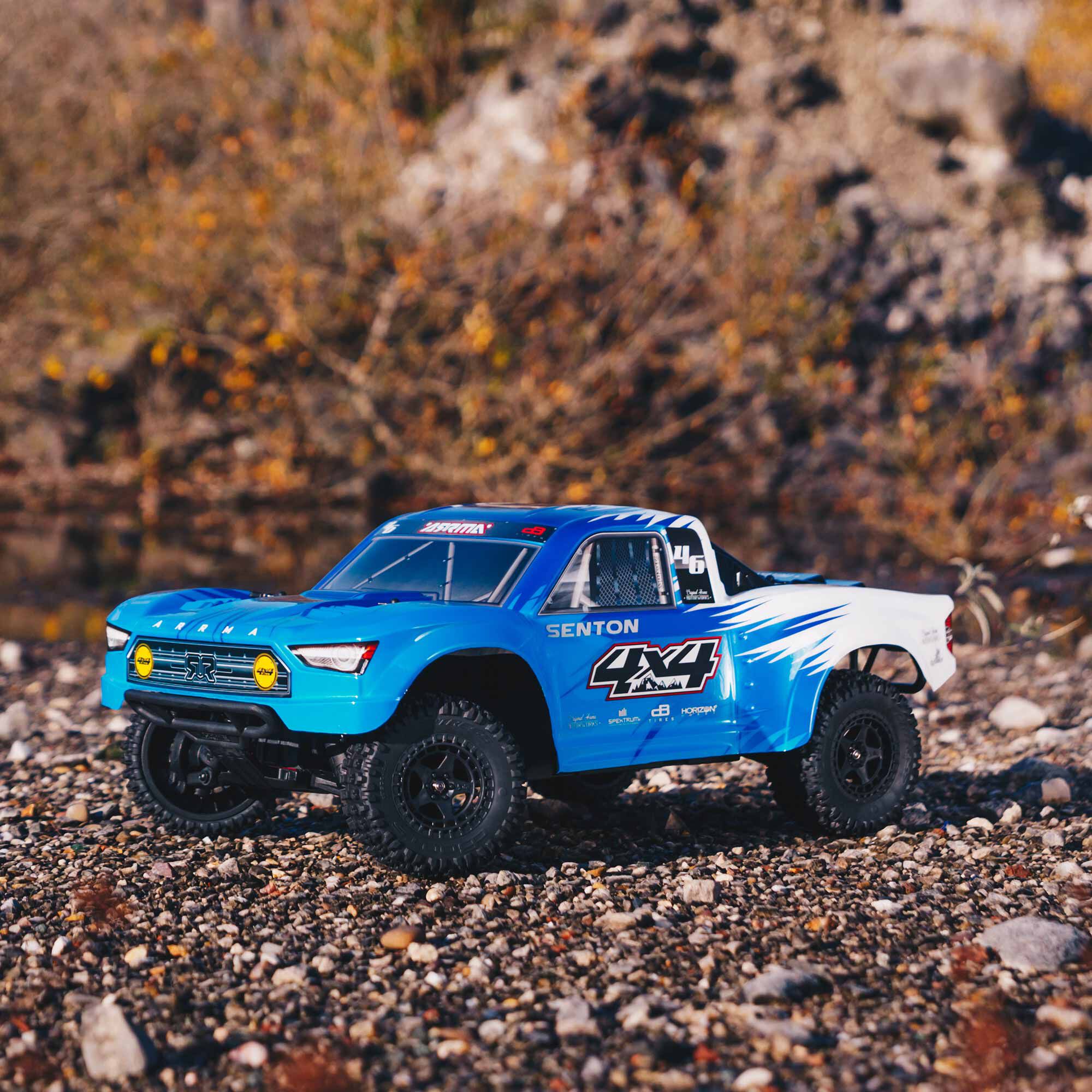 ARRMA SENTON 4WD V3 MEGA 550 Brushed SCT RTR, BLUE – Chris's House
