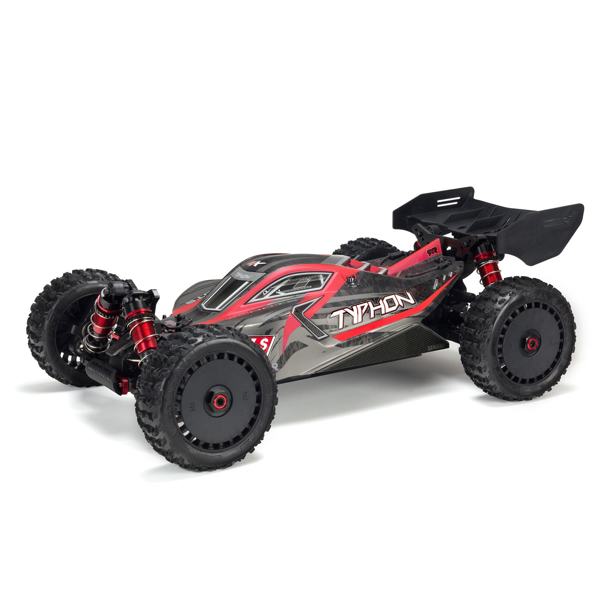 Arrma Typhon 6s ラジコンカー 1/8スケール 黒/赤 ARRMA TYPHON 4X4 6S BLX Brushless Buggy, RED – Chris's House