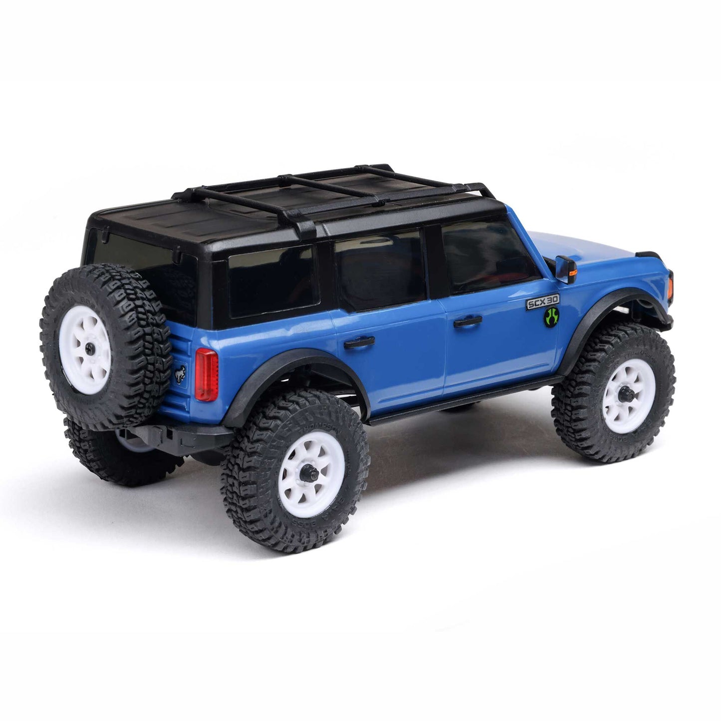 1/30 SCX30 Ford Bronco 4X4 RTR Brushed Rock Crawler - Blue   PREORDER