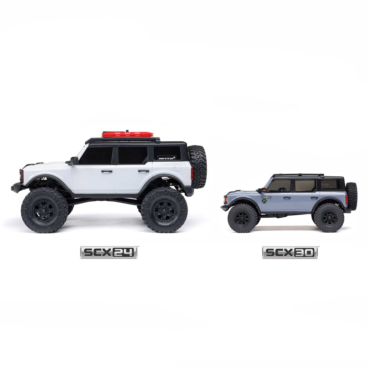 1/30 SCX30 Ford Bronco 4X4 RTR Brushed Rock Crawler - Blue   PREORDER