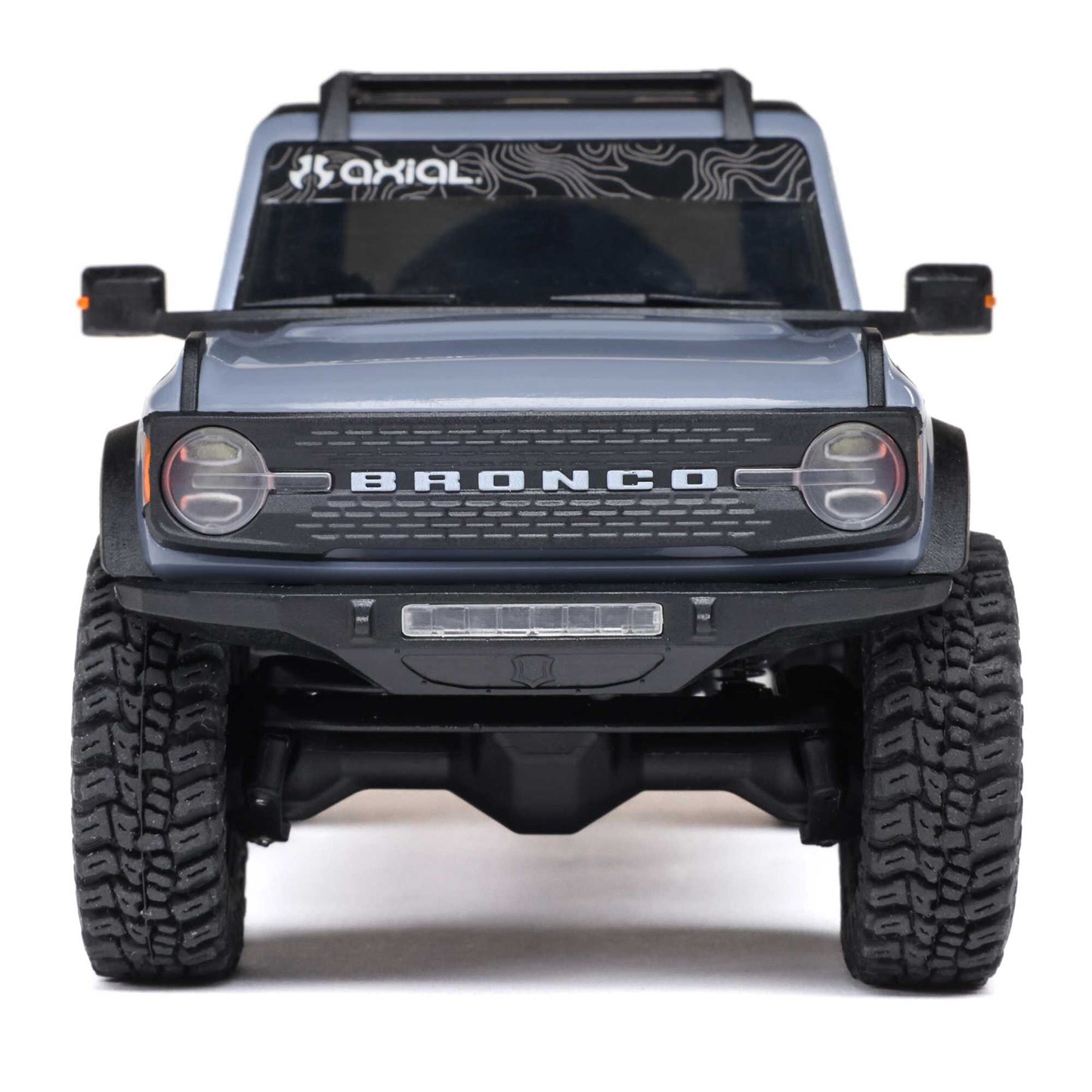 1/30 SCX30 Ford Bronco 4X4 RTR Brushed Rock Crawler - Gray  PREORDER