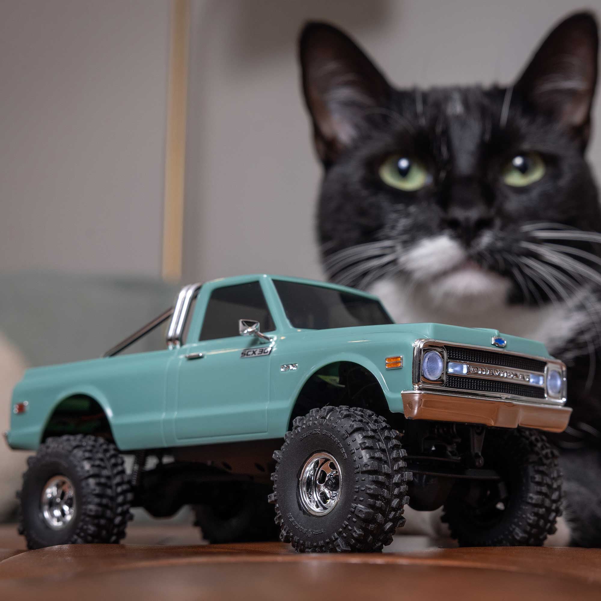 1/30 SCX30 Chevrolet K10 4x4 RTR - Green – Chris's House